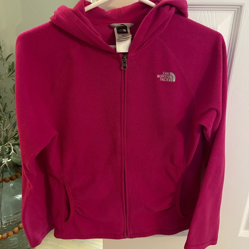 The North Face Kids Pink Fleece Jacket